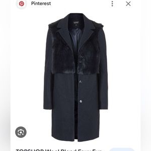 TopShop Peacoat